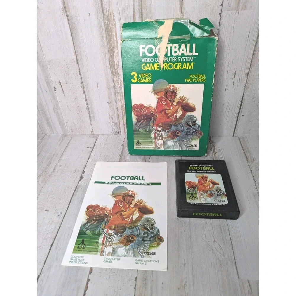 Atari Football CX2625 CIB with‎ Manual